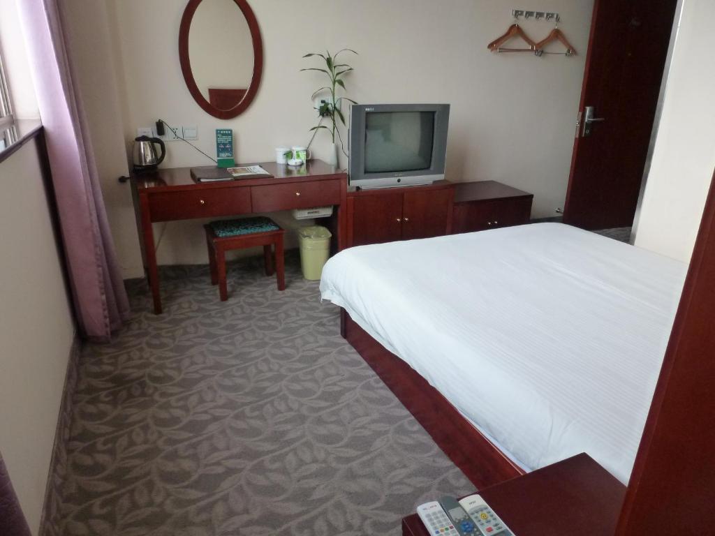 Greentree Inn Shanghai Jiuting Street Express Hotel Rum bild