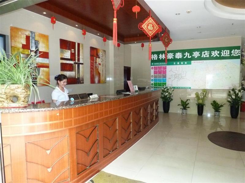 Greentree Inn Shanghai Jiuting Street Express Hotel Exteriör bild